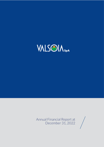 Thumbnail Valsoia S.p.A. Financial Statement 2022