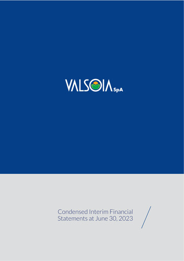 Thumbnail Valsoia S.p.A. Financial Statement 2023-h1