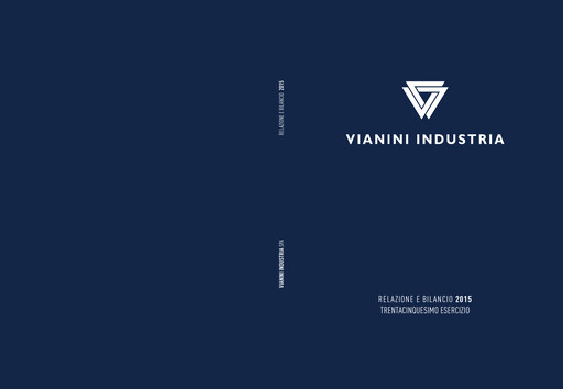 Thumbnail Vianini Annual Report 2015