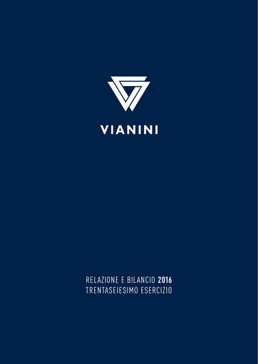 Thumbnail Vianini Annual Report 2016
