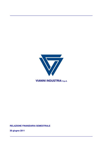 Thumbnail Vianini Half-year Report 2011-h1