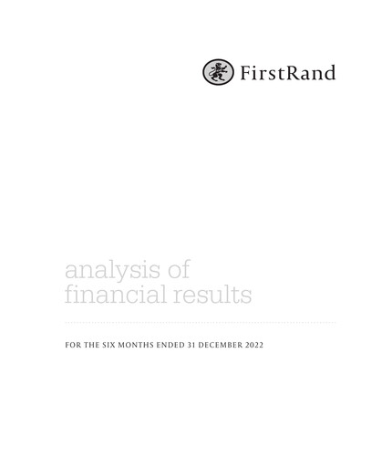 Thumbnail FirstRand Half-year Report 2023-h1
