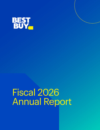 Thumbnail Best Buy Annual Report 2025-2026