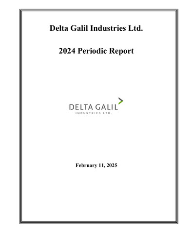 Thumbnail Delta Galil Industries Annual Report 2024