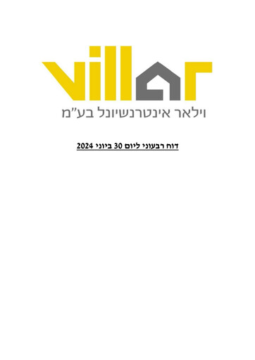 Thumbnail Villar International Quarterly Report 2024-q2