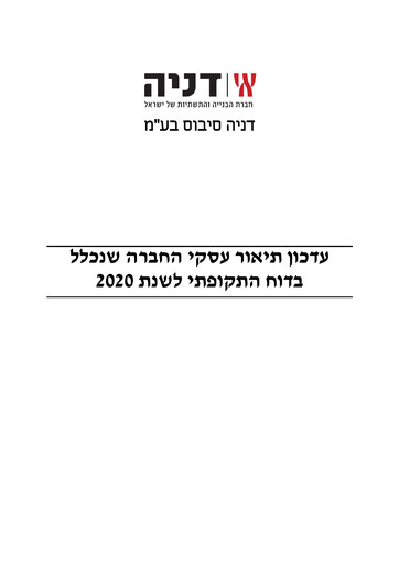 Thumbnail Danya Cebus Quarterly Report 2021-q1