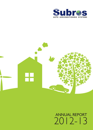 Thumbnail Subros Annual Report 2012-2013