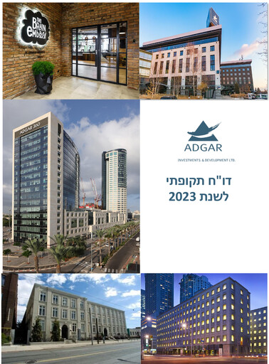 Thumbnail Adgar Investments and Development Annual Report 2023
