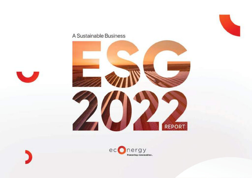 Miniature Econergy Renewable Energy Rapport ESG 2022