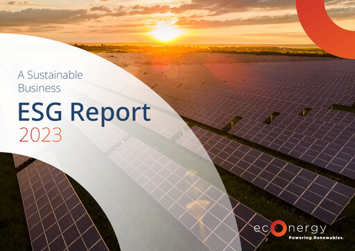 Miniature Econergy Renewable Energy Rapport ESG 2023