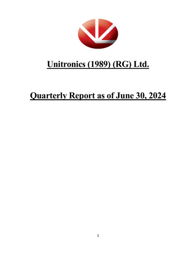 Thumbnail Unitronics Quarterly Report 2024-q2