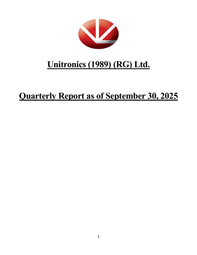 Thumbnail Unitronics Quarterly Report 2025-q3