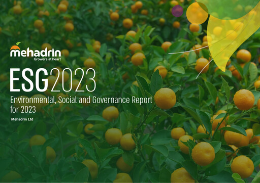 Thumbnail Mehadrin ESG Report 2023