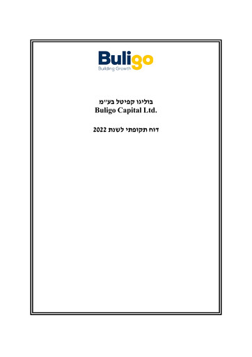 Thumbnail Buligo Capital Annual Report 2022