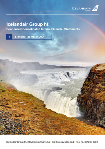 Vorschaubild Icelandair Finanzmitteilung 2021-q1