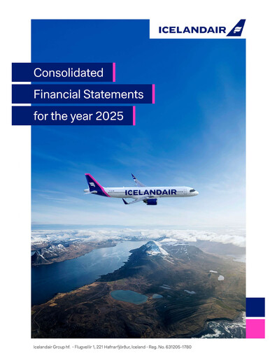 Vorschaubild Icelandair Finanzmitteilung 2025