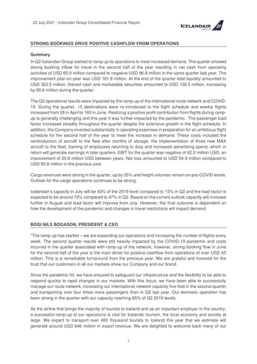 Vorschaubild Icelandair Quartalsbericht 2021-q2