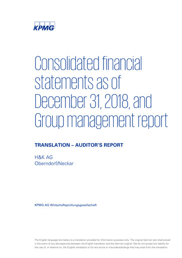 Vorschaubild H&K AG (Heckler & Koch) Finanzmitteilung 2018