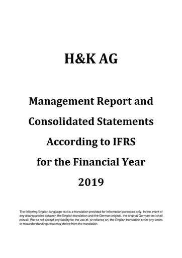 Vorschaubild H&K AG (Heckler & Koch) Finanzmitteilung 2019
