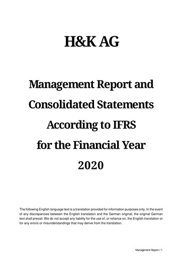 Vorschaubild H&K AG (Heckler & Koch) Finanzmitteilung 2020