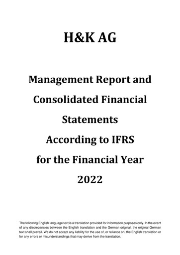 Vorschaubild H&K AG (Heckler & Koch) Finanzmitteilung 2022