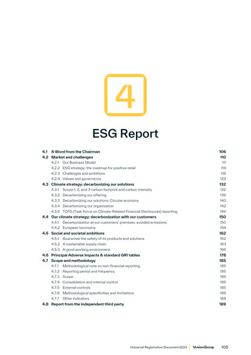 Thumbnail VusionGroup ESG Report 2023