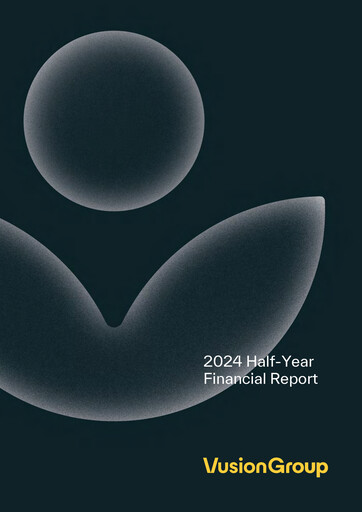 Thumbnail VusionGroup Half-year Report 2024-h1