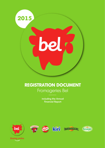 Thumbnail Unibel S.A. Universal Registration Document 2015