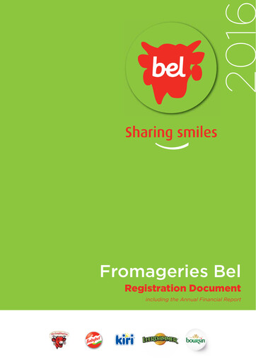 Thumbnail Unibel S.A. Universal Registration Document 2016