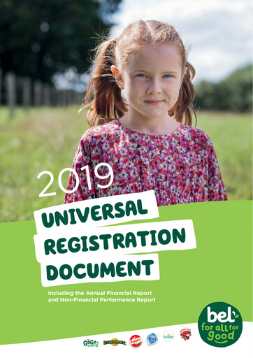 Thumbnail Unibel S.A. Universal Registration Document 2019