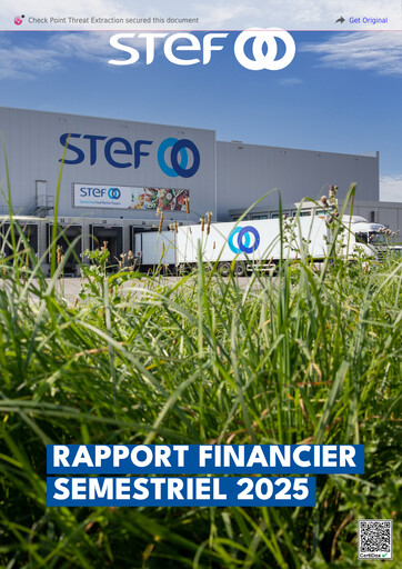 Thumbnail STEF SA Financial Report 2025-h1