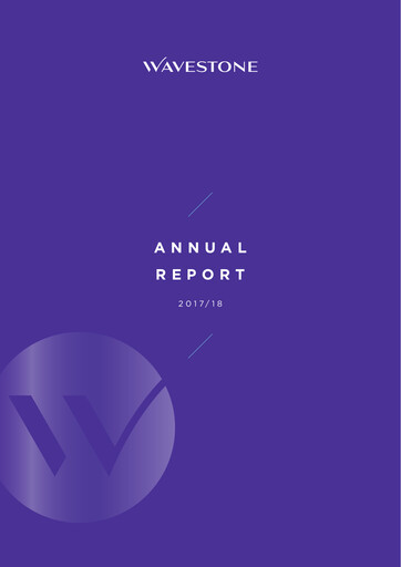 Thumbnail Wavestone SA Annual Report 2017-2018