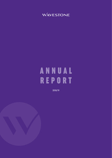 Thumbnail Wavestone SA Annual Report 2018-2019