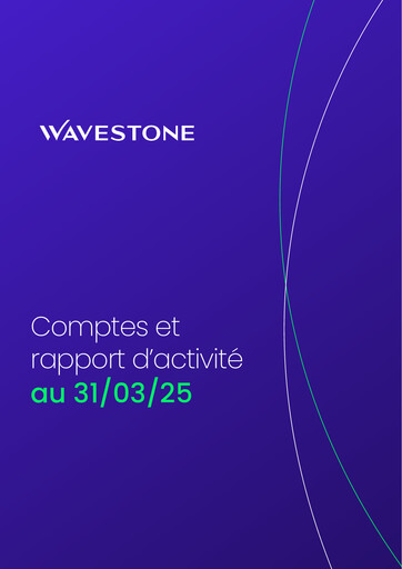 Vorschaubild Wavestone SA Finanzbericht 2024-2025
