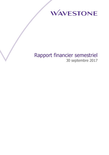 Thumbnail Wavestone SA Half-year Report 2017-h1