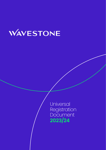 Vorschaubild Wavestone SA Universelles Registrierungsdokument 2023-2024
