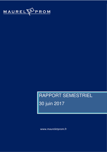 Thumbnail Etablissements Maurel & Prom Half-year Report 2017-h1