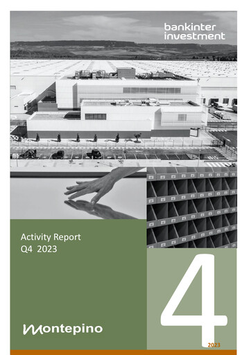Miniature Montepino Logística Rapport trimestriel 2023-q4