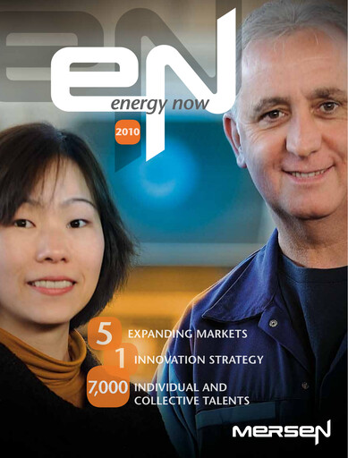 Thumbnail Mersen Annual Report 2010