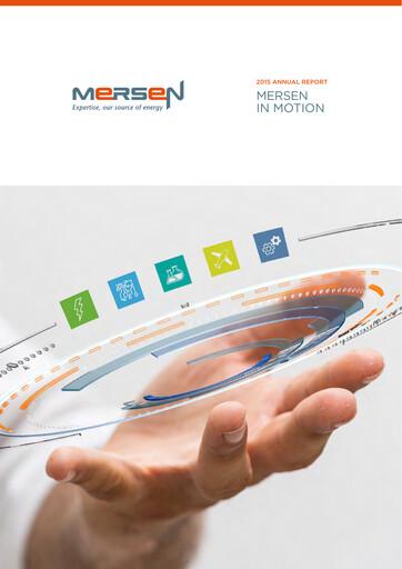 Thumbnail Mersen Annual Report 2015