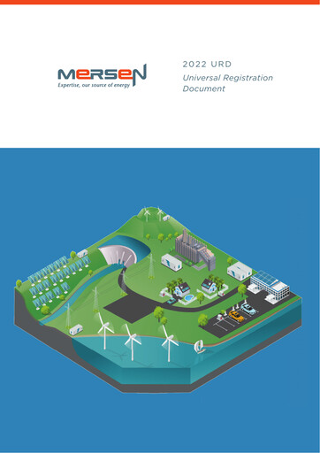 Thumbnail Mersen Universal Registration Document 2022