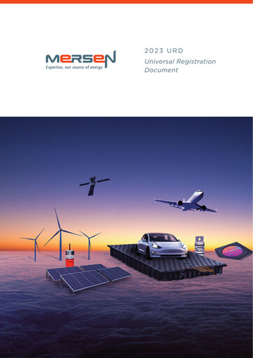 Thumbnail Mersen Universal Registration Document 2023