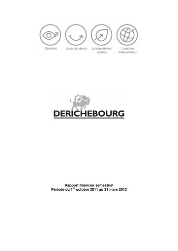 Thumbnail Derichebourg Half-year Report 2012-h1