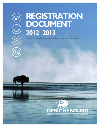 Thumbnail Derichebourg Universal Registration Document 2012-2013