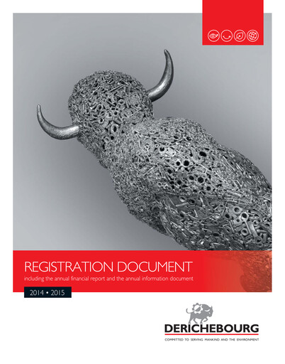 Thumbnail Derichebourg Universal Registration Document 2014-2015