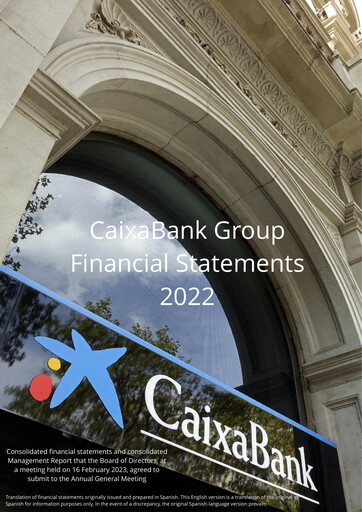 Miniature CaixaBank Bilan financier 2022