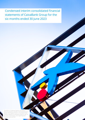 Miniature CaixaBank Bilan financier 2023-h1