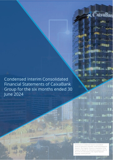 Miniature CaixaBank Bilan financier 2024-h1