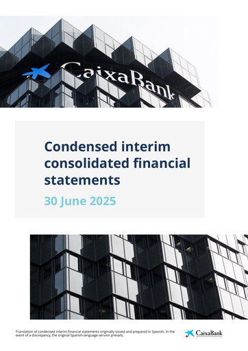 Miniature CaixaBank Bilan financier 2025-h1