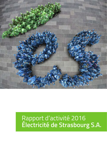 Thumbnail Électricite de Strasbourg Annual Report 2016
